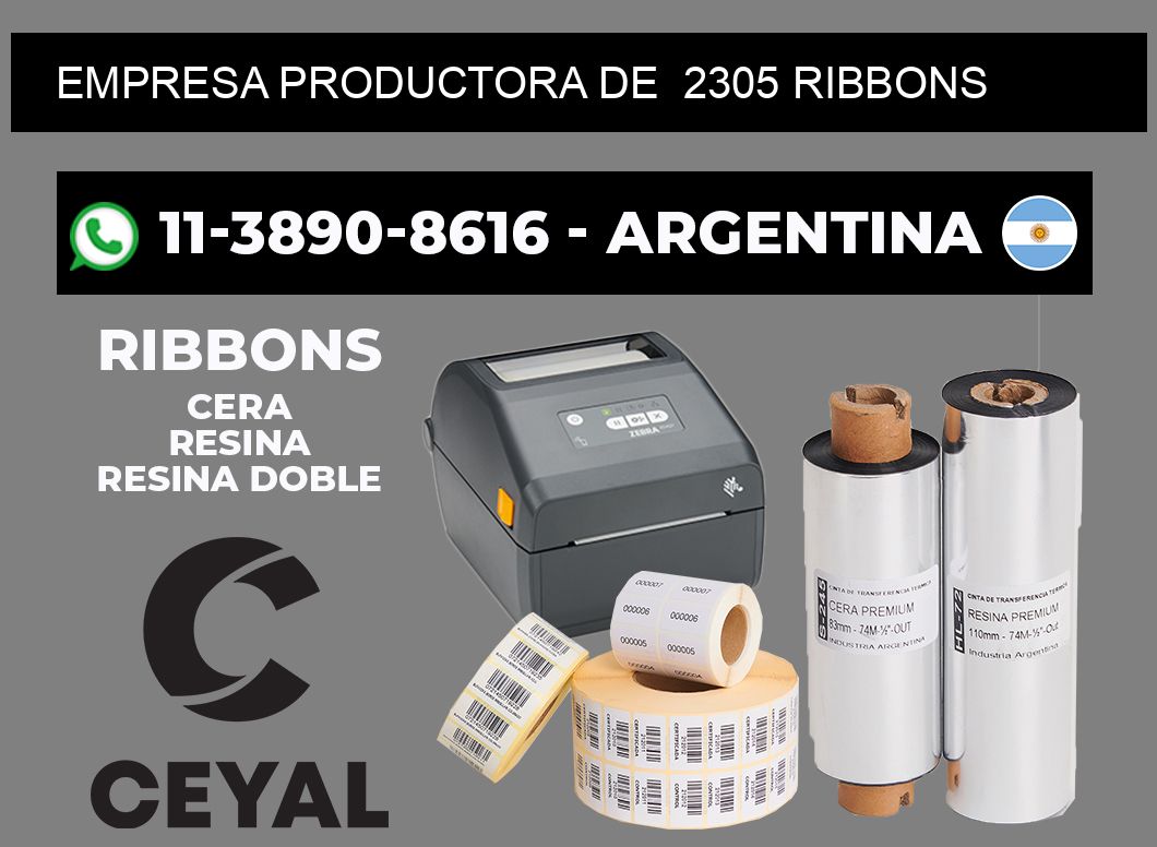 empresa productora de 2305 ribbons