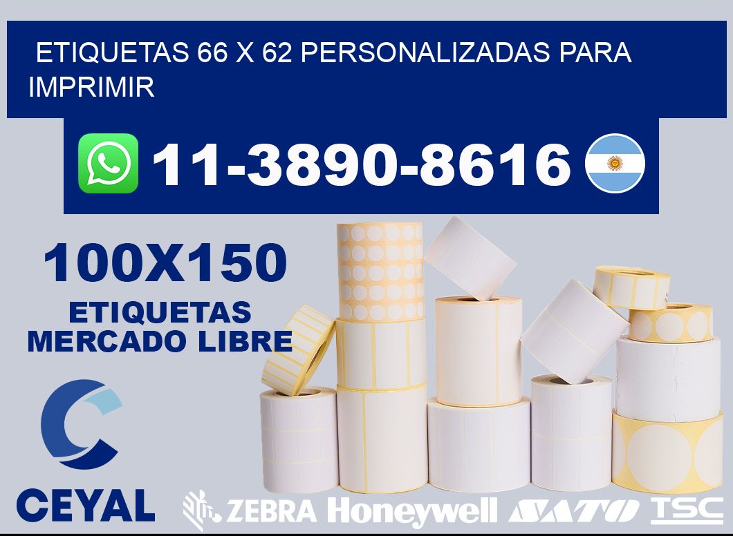 etiquetas 66 x 62 personalizadas para imprimir