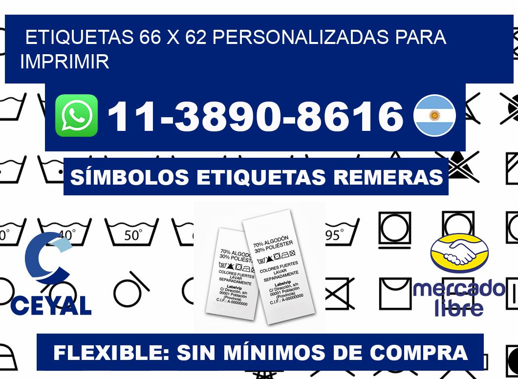 etiquetas 66 x 62 personalizadas para imprimir