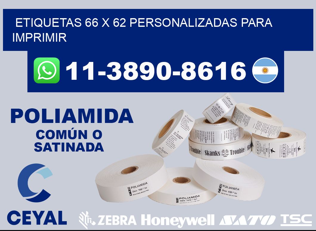 etiquetas 66 x 62 personalizadas para imprimir