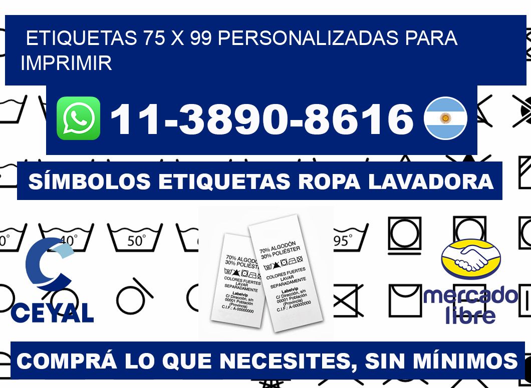 etiquetas 75 x 99 personalizadas para imprimir