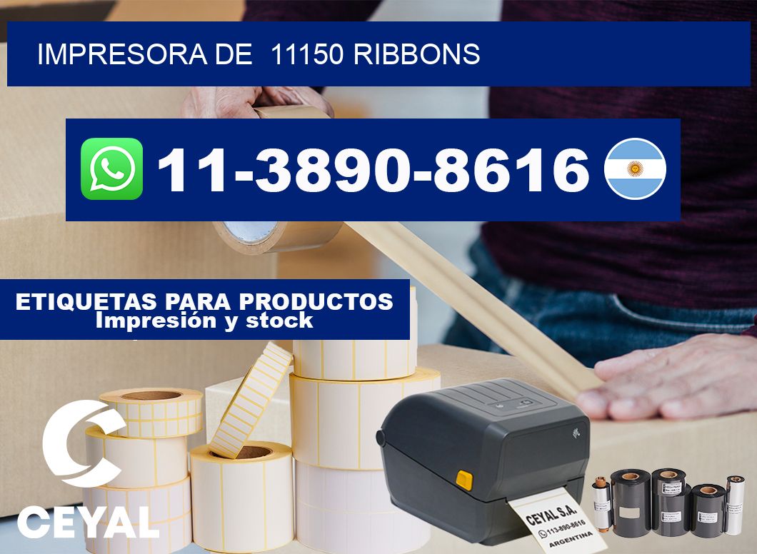 impresora de 11150 ribbons