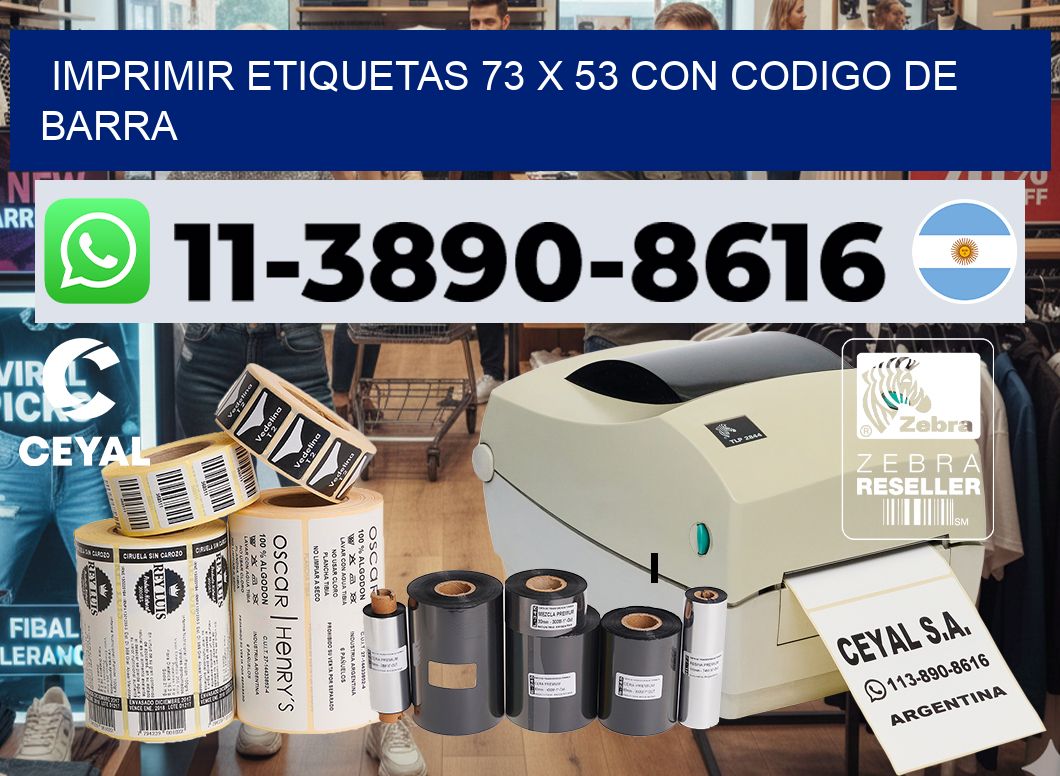 imprimir etiquetas 73 x 53 con codigo de barra