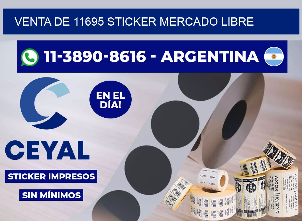 venta de 11695 sticker mercado libre
