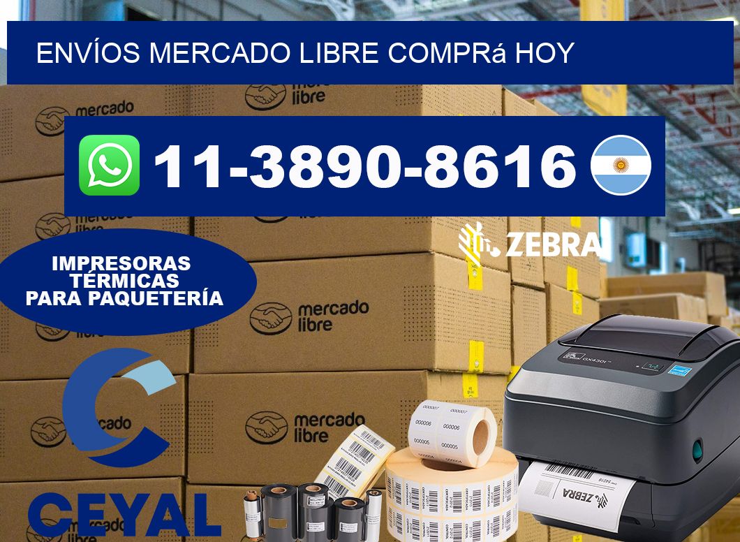 ENVÍOS MERCADO LIBRE Comprá hoy