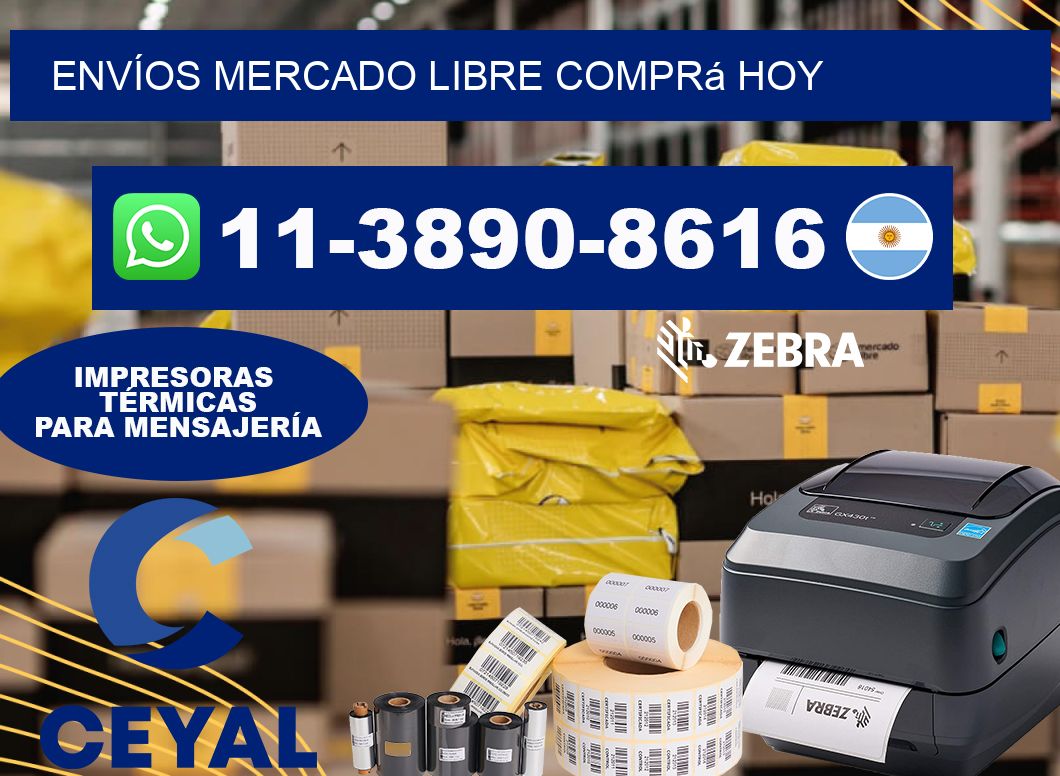 ENVÍOS MERCADO LIBRE Comprá hoy