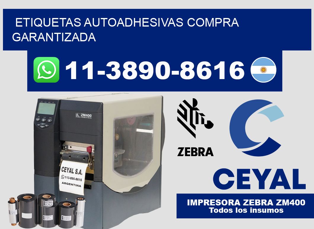 ETIQUETAS AUTOADHESIVAS Compra garantizada