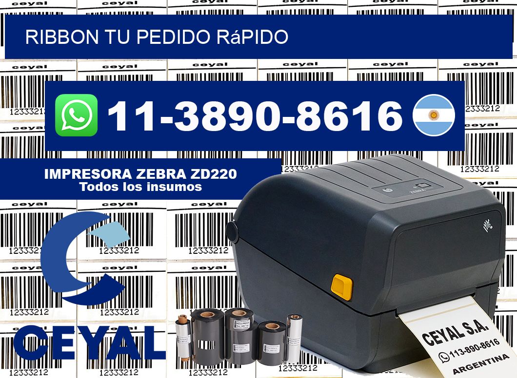 ribbon Tu pedido rápido