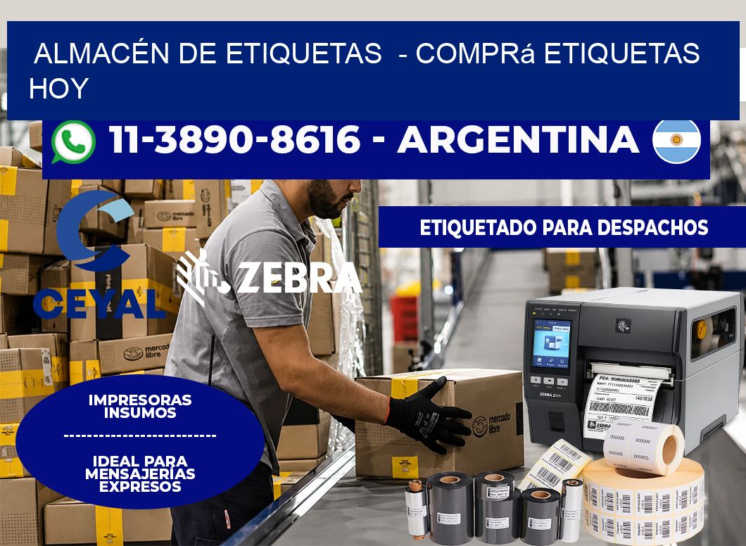 ALMACÉN DE ETIQUETAS  - Comprá etiquetas hoy