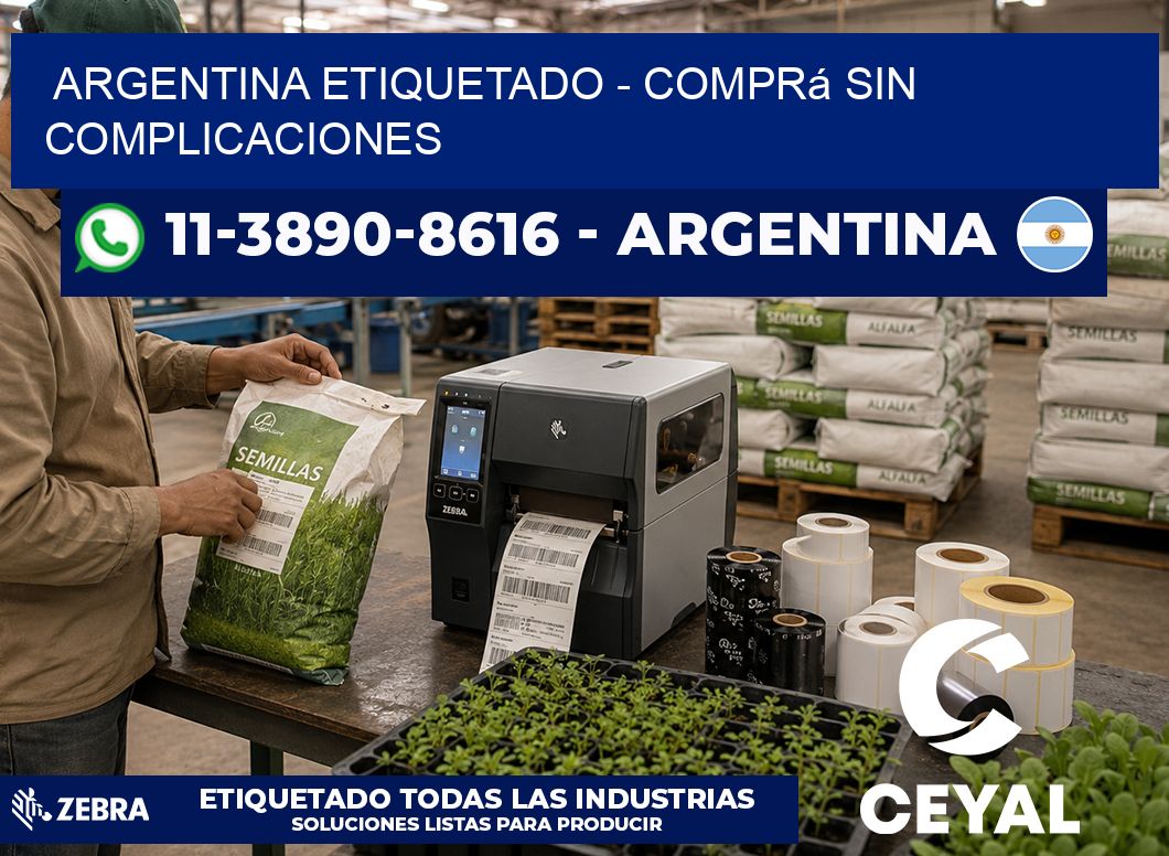 ARGENTINA ETIQUETADO - Comprá sin complicaciones