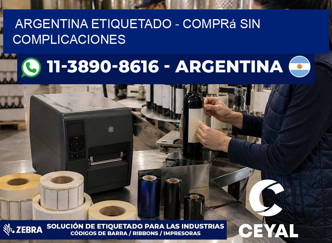 ARGENTINA ETIQUETADO – Comprá sin complicaciones