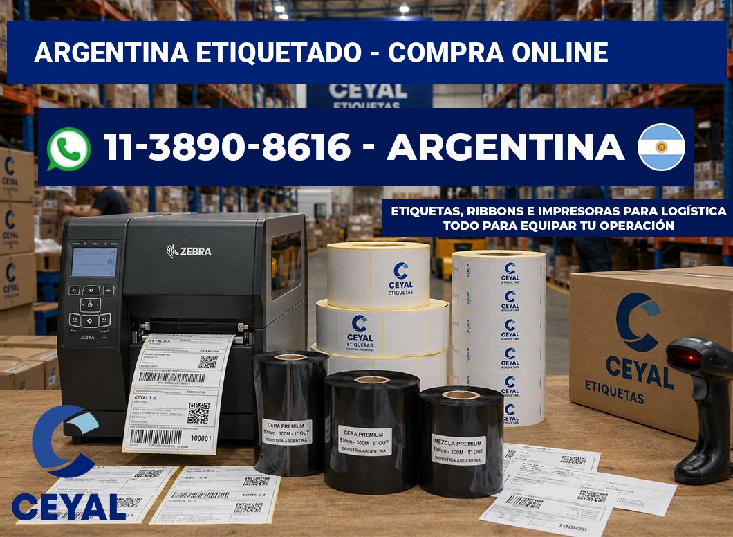 ARGENTINA ETIQUETADO - compra online