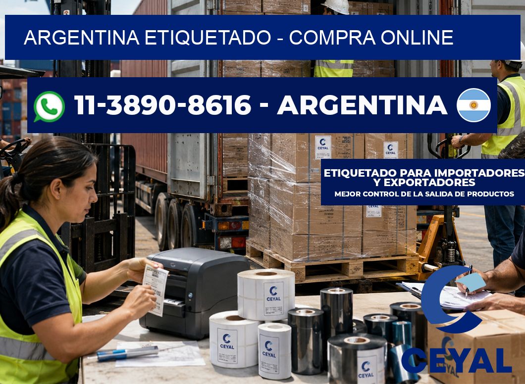 ARGENTINA ETIQUETADO - compra online