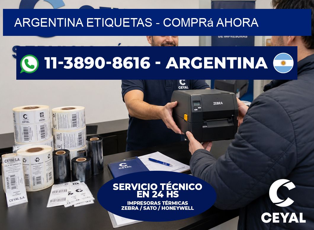 ARGENTINA ETIQUETAS - Comprá ahora
