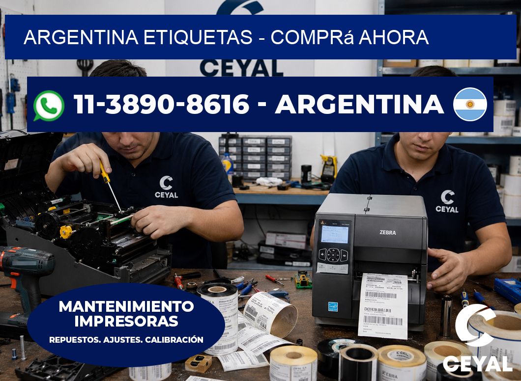 ARGENTINA ETIQUETAS - Comprá ahora
