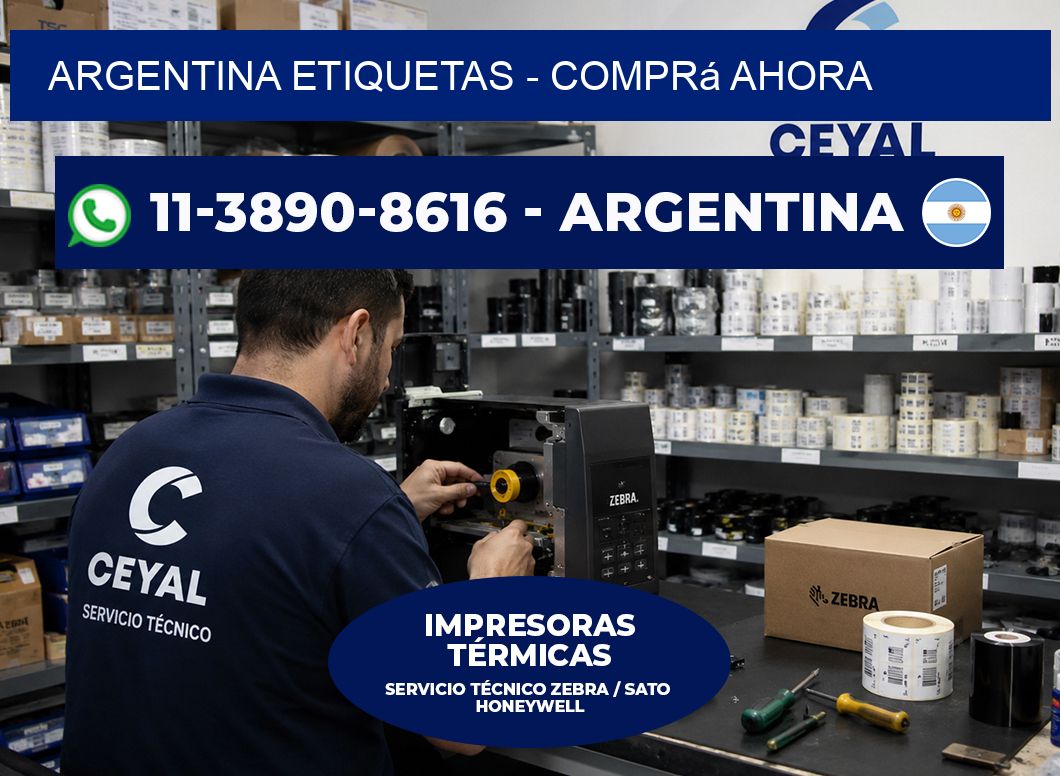 ARGENTINA ETIQUETAS - Comprá ahora