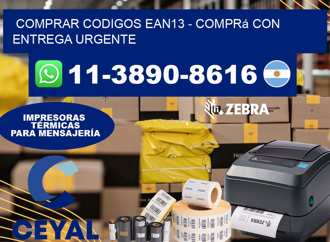 COMPRAR CODIGOS EAN13 - Comprá con entrega urgente