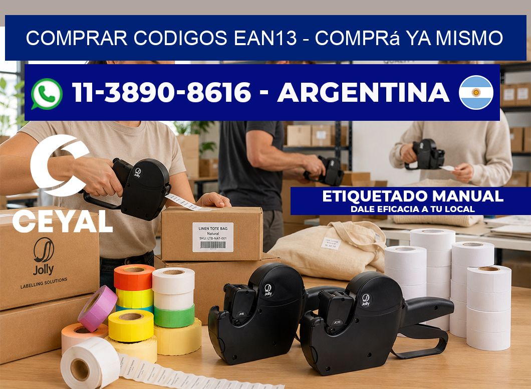 COMPRAR CODIGOS EAN13 – Comprá ya mismo