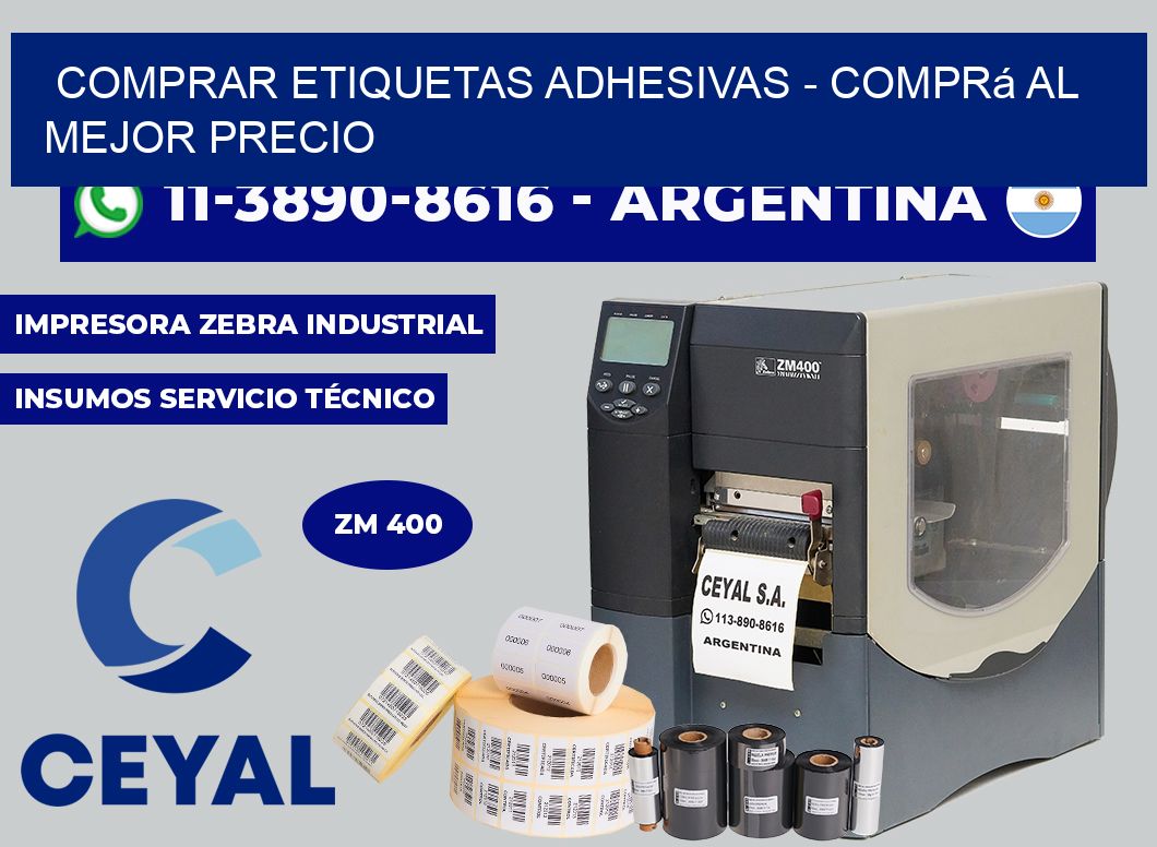 COMPRAR ETIQUETAS ADHESIVAS - Comprá al mejor precio