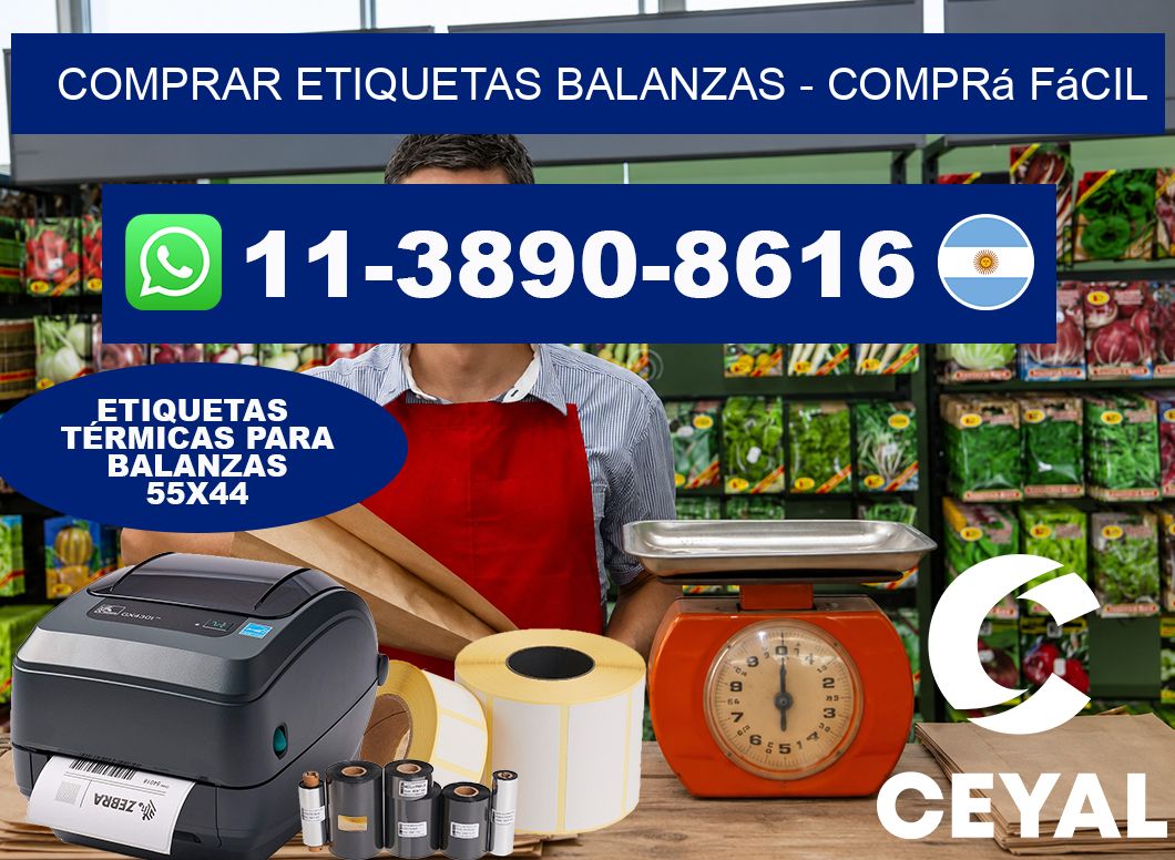 COMPRAR ETIQUETAS BALANZAS - Comprá fácil