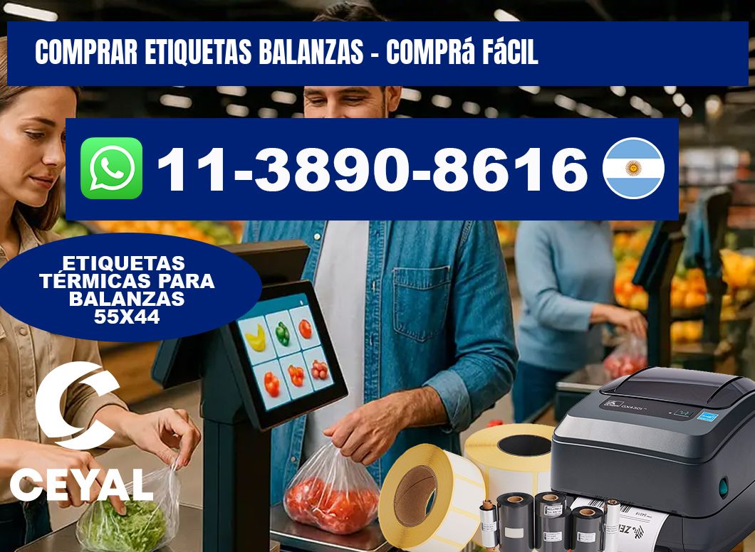 COMPRAR ETIQUETAS BALANZAS - Comprá fácil