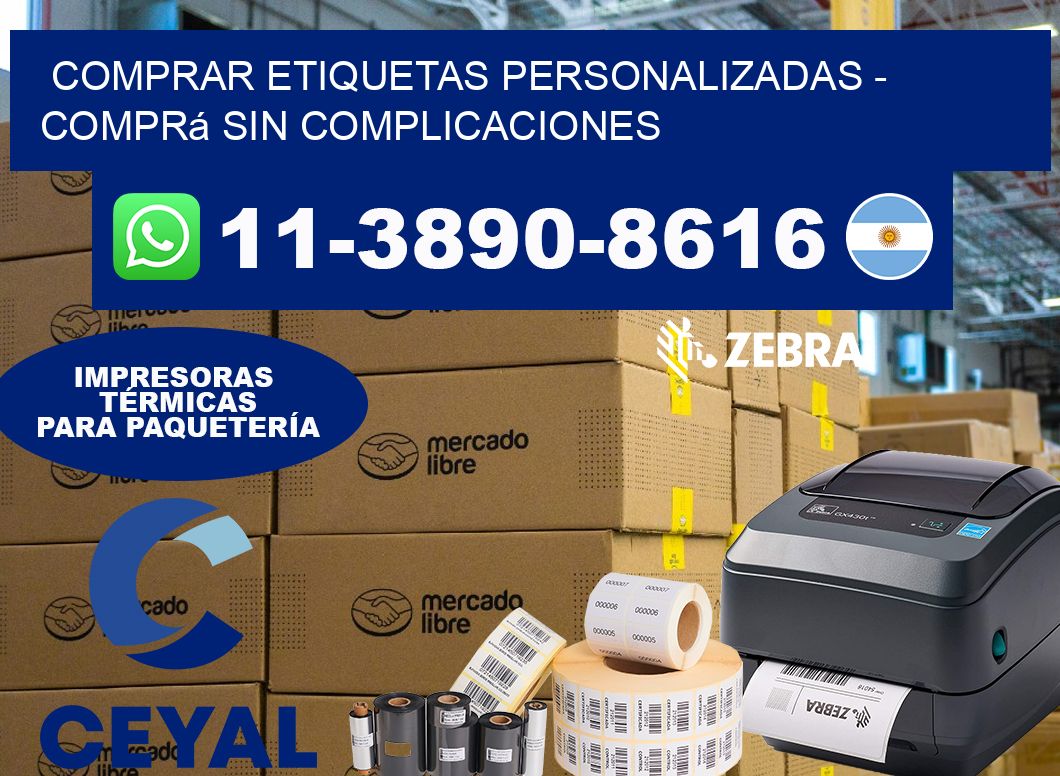COMPRAR ETIQUETAS PERSONALIZADAS - Comprá sin complicaciones