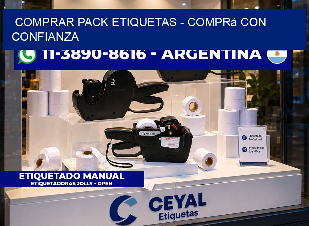 COMPRAR PACK ETIQUETAS – Comprá con confianza