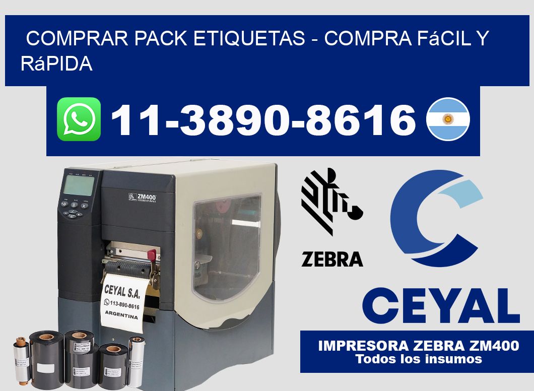 COMPRAR PACK ETIQUETAS - Compra fácil y rápida