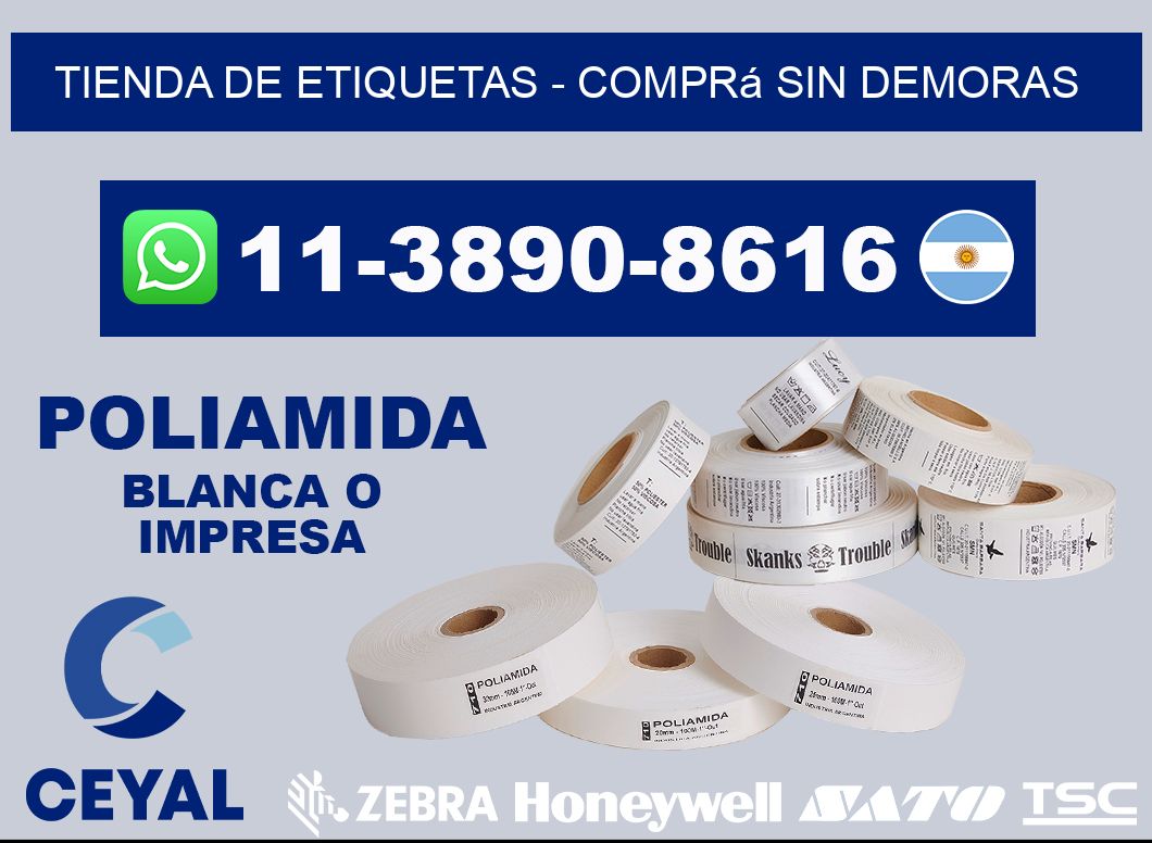 TIENDA DE ETIQUETAS - Comprá sin demoras