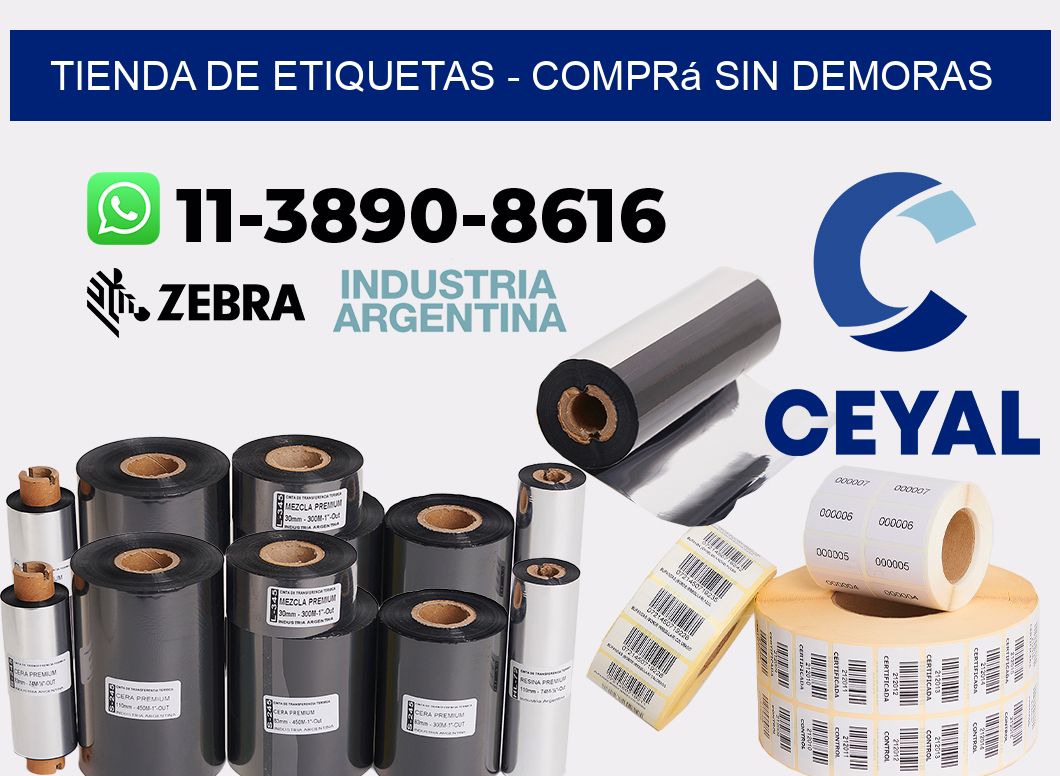 TIENDA DE ETIQUETAS - Comprá sin demoras