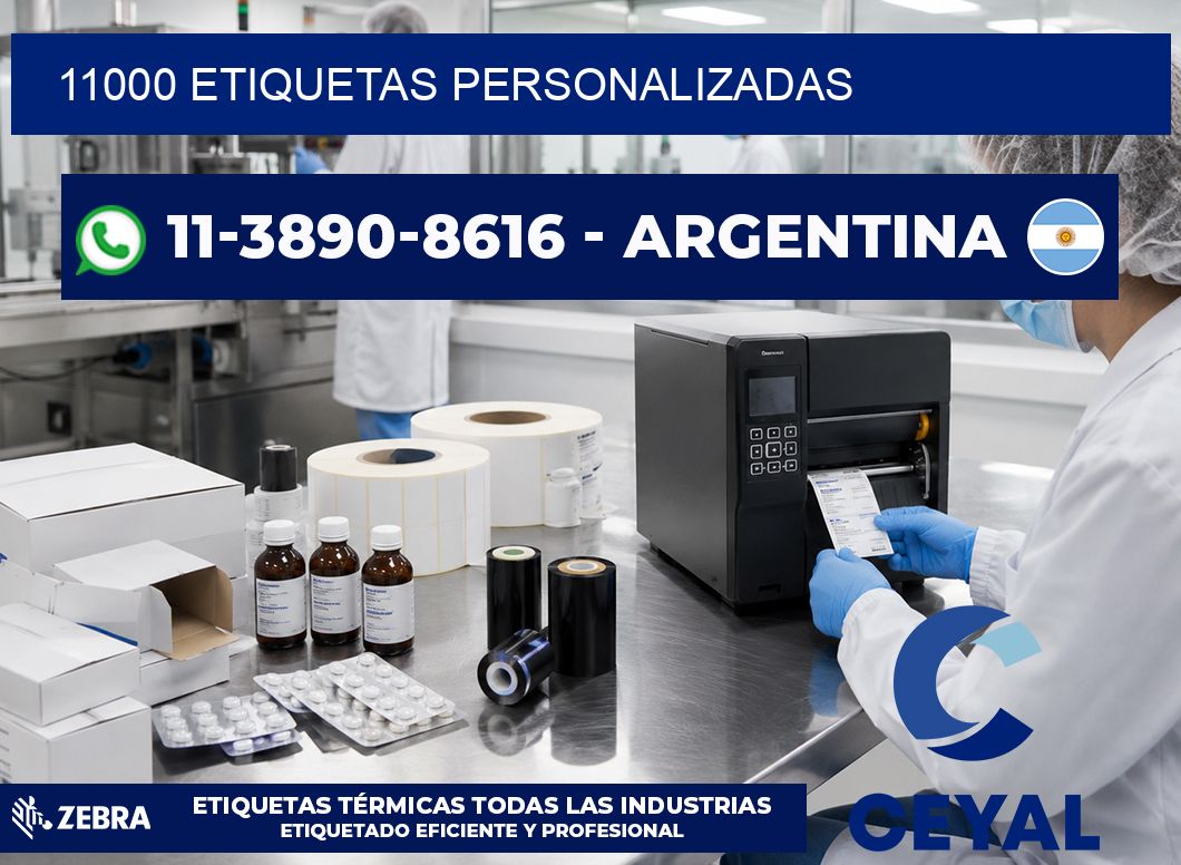 11000 ETIQUETAS PERSONALIZADAS