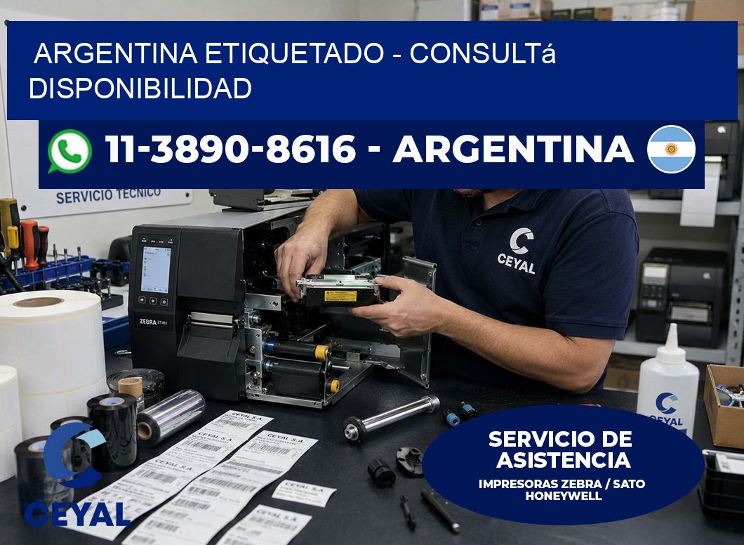 ARGENTINA ETIQUETADO - Consultá disponibilidad