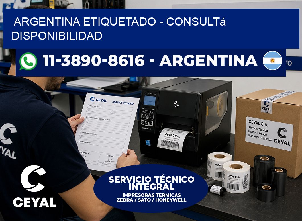 ARGENTINA ETIQUETADO - Consultá disponibilidad