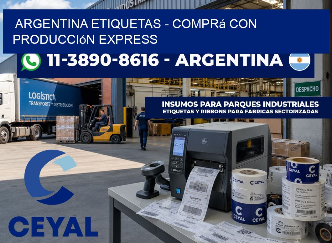 ARGENTINA ETIQUETAS - Comprá con producción express