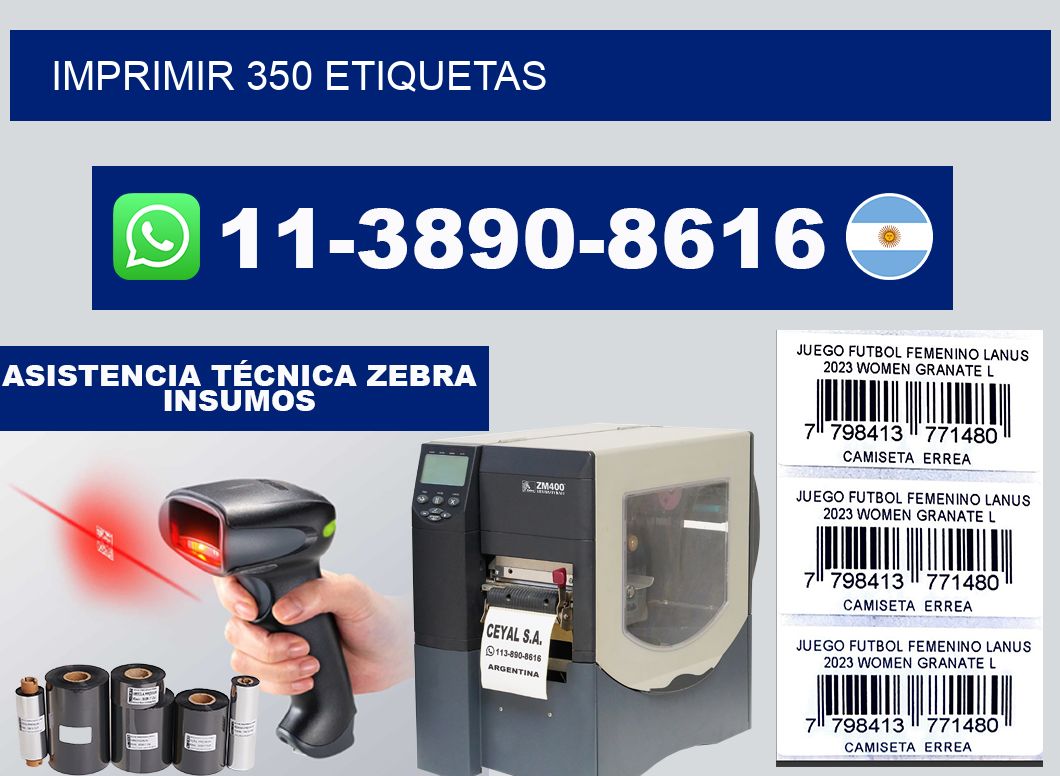IMPRIMIR 350 ETIQUETAS