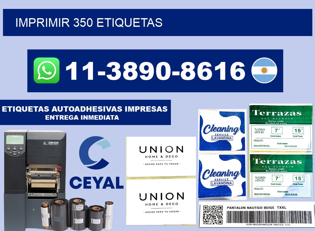 IMPRIMIR 350 ETIQUETAS