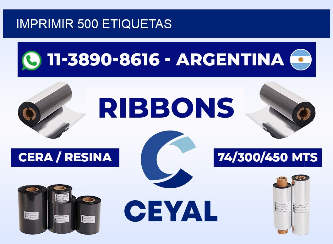 IMPRIMIR 500 ETIQUETAS