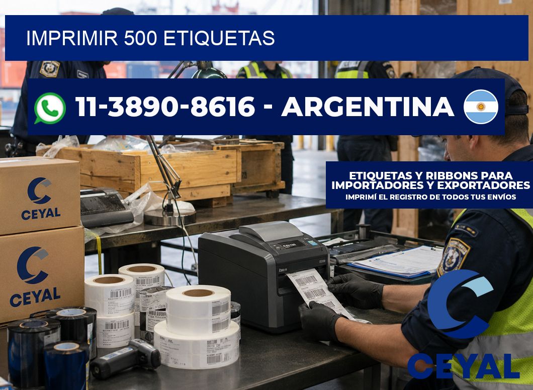 IMPRIMIR 500 ETIQUETAS