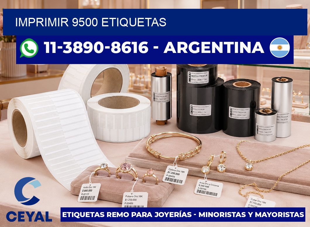 IMPRIMIR 9500 ETIQUETAS