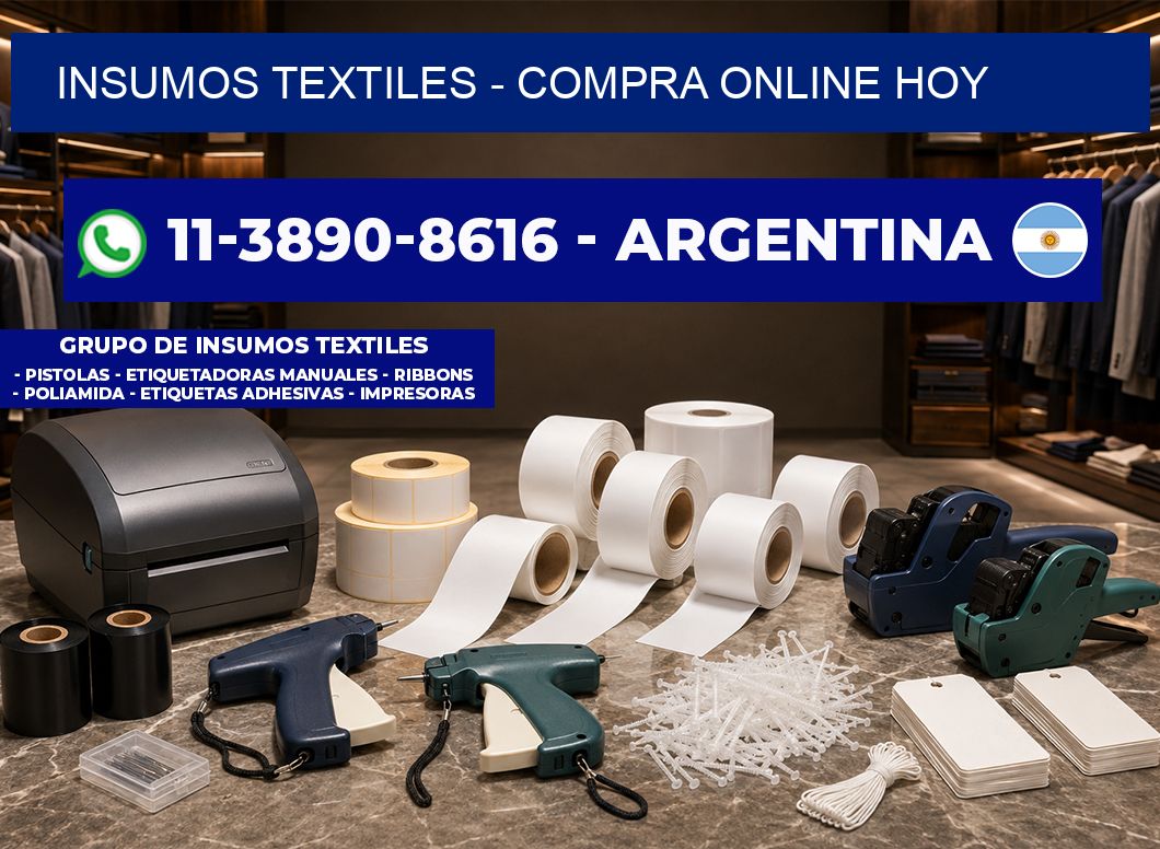 INSUMOS TEXTILES - Compra online hoy