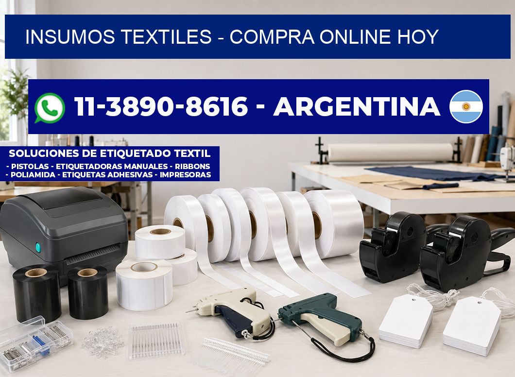 INSUMOS TEXTILES - Compra online hoy