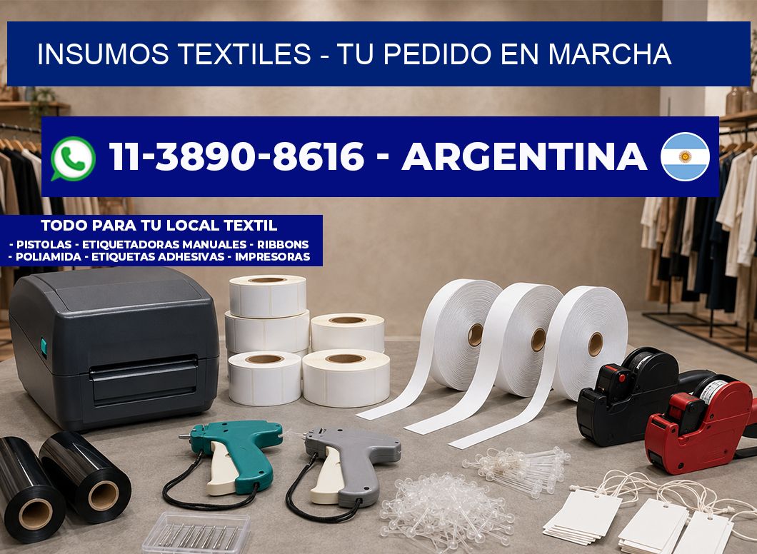 INSUMOS TEXTILES - Tu pedido en marcha