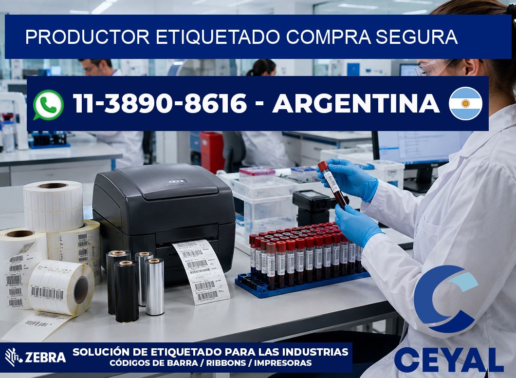PRODUCTOR ETIQUETADO Compra segura