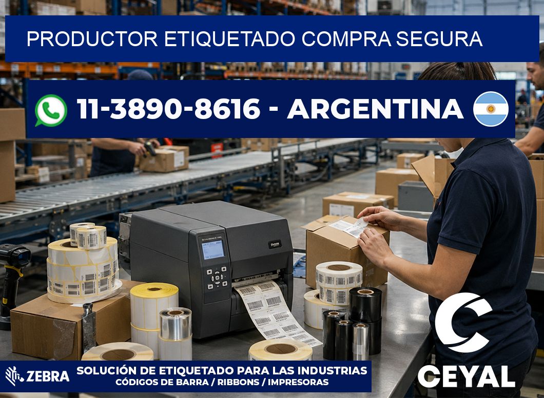 PRODUCTOR ETIQUETADO Compra segura