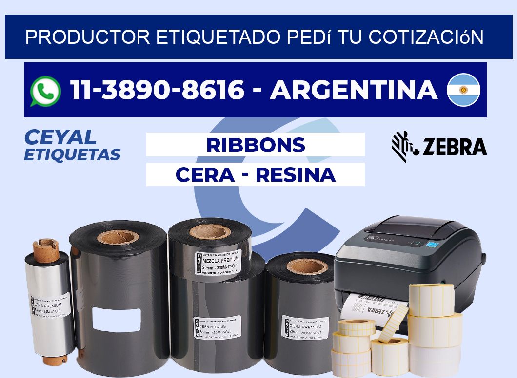 PRODUCTOR ETIQUETADO Pedí tu cotización