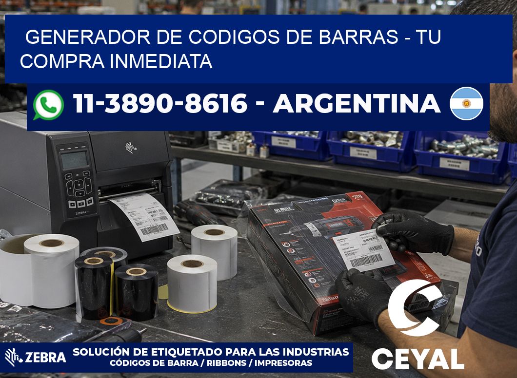generador de codigos de barras – Tu compra inmediata