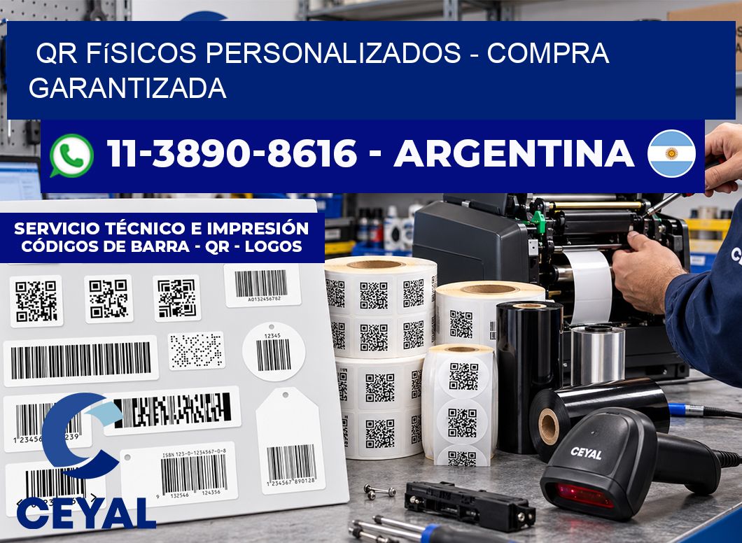 QR Físicos Personalizados - Compra garantizada