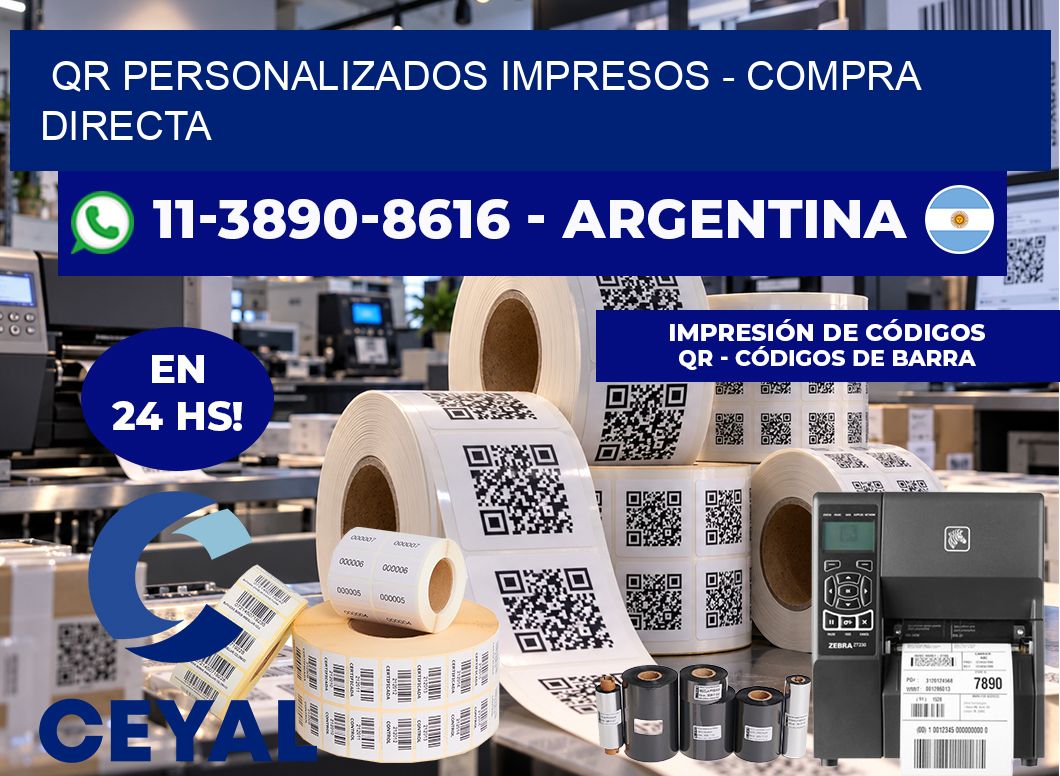 QR Personalizados Impresos - Compra directa