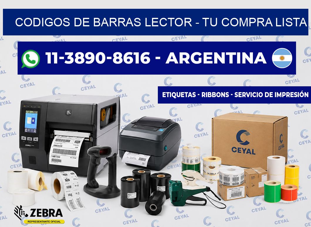 codigos de barras lector – Tu compra lista