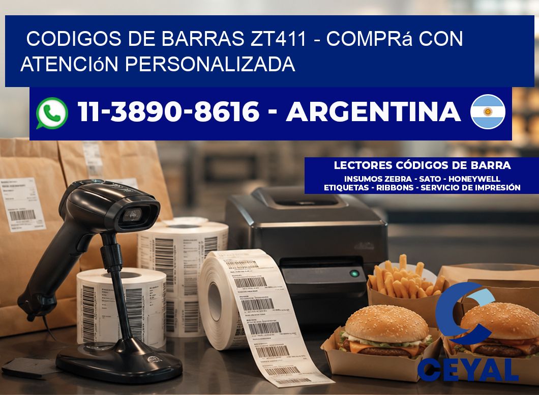codigos de barras zt411 - Comprá con atención personalizada